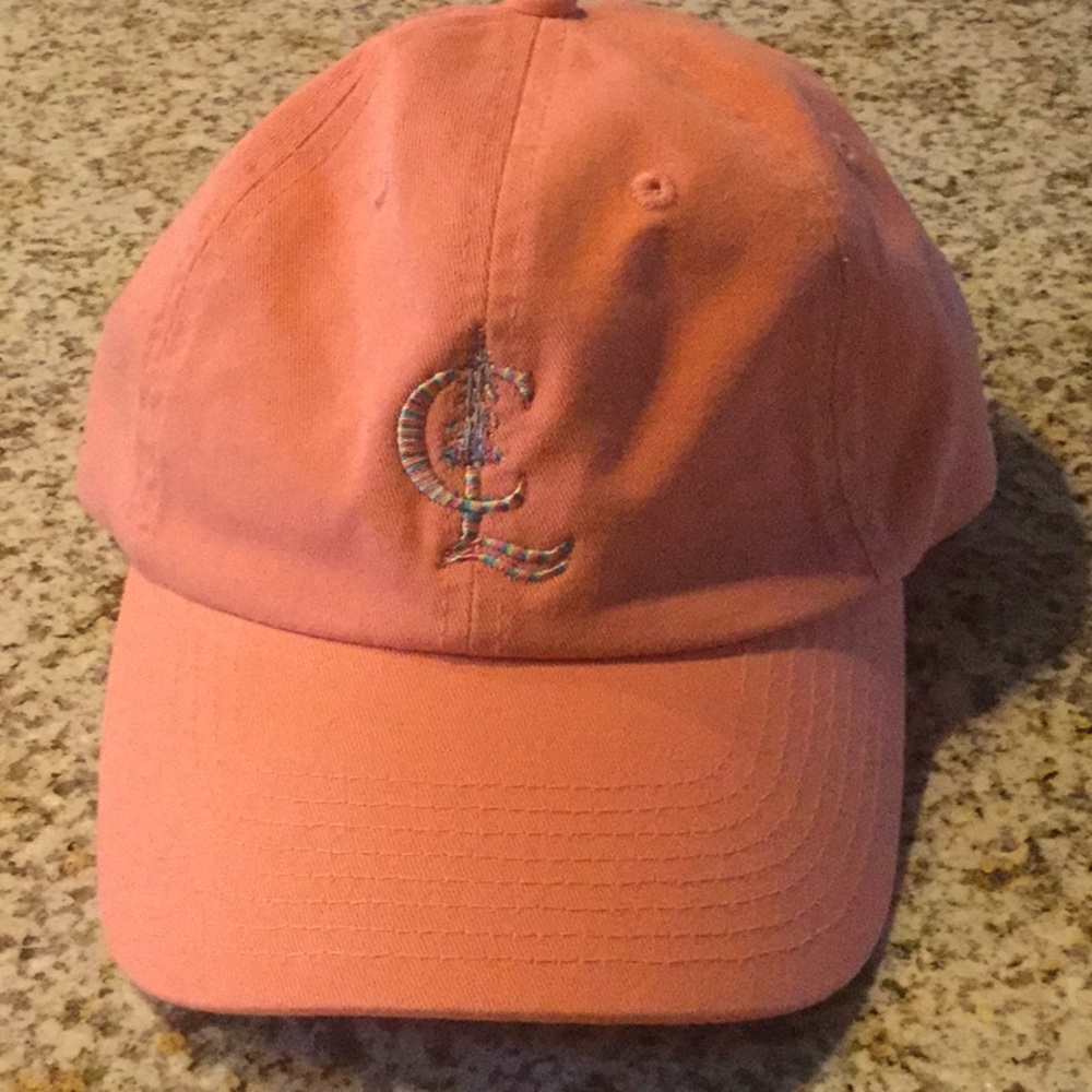 Coral baseball cap from Fahrenheit Headware